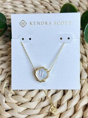 Women's Kendra Scott Gold Shell Necklace